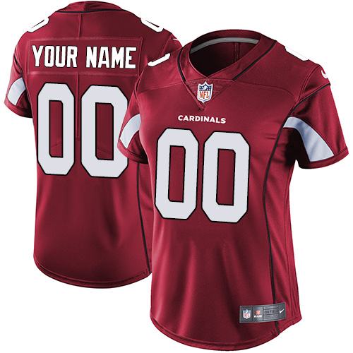Nike Arizona Cardinals Customized Red Team Color Stitched ...