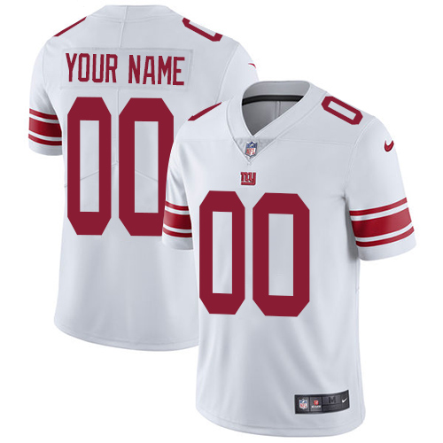 Nike New York Giants Customized White Stitched Vapor Untouchable ...