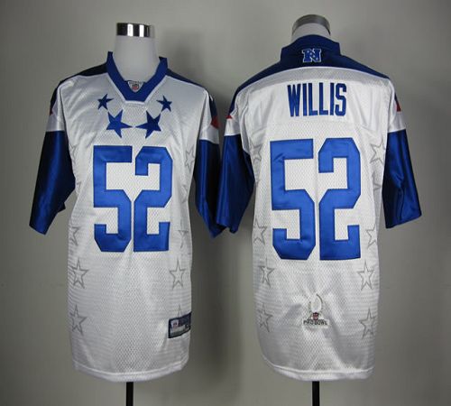 49ers #52 Patrick Willis White 2012 Pro Bowl Embroidered NFL Jersey   NoDaysOffCal.com