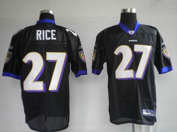 Ravens #27 Ray Rice Black Stitched NFL Jersey | NoDaysOffCal.com